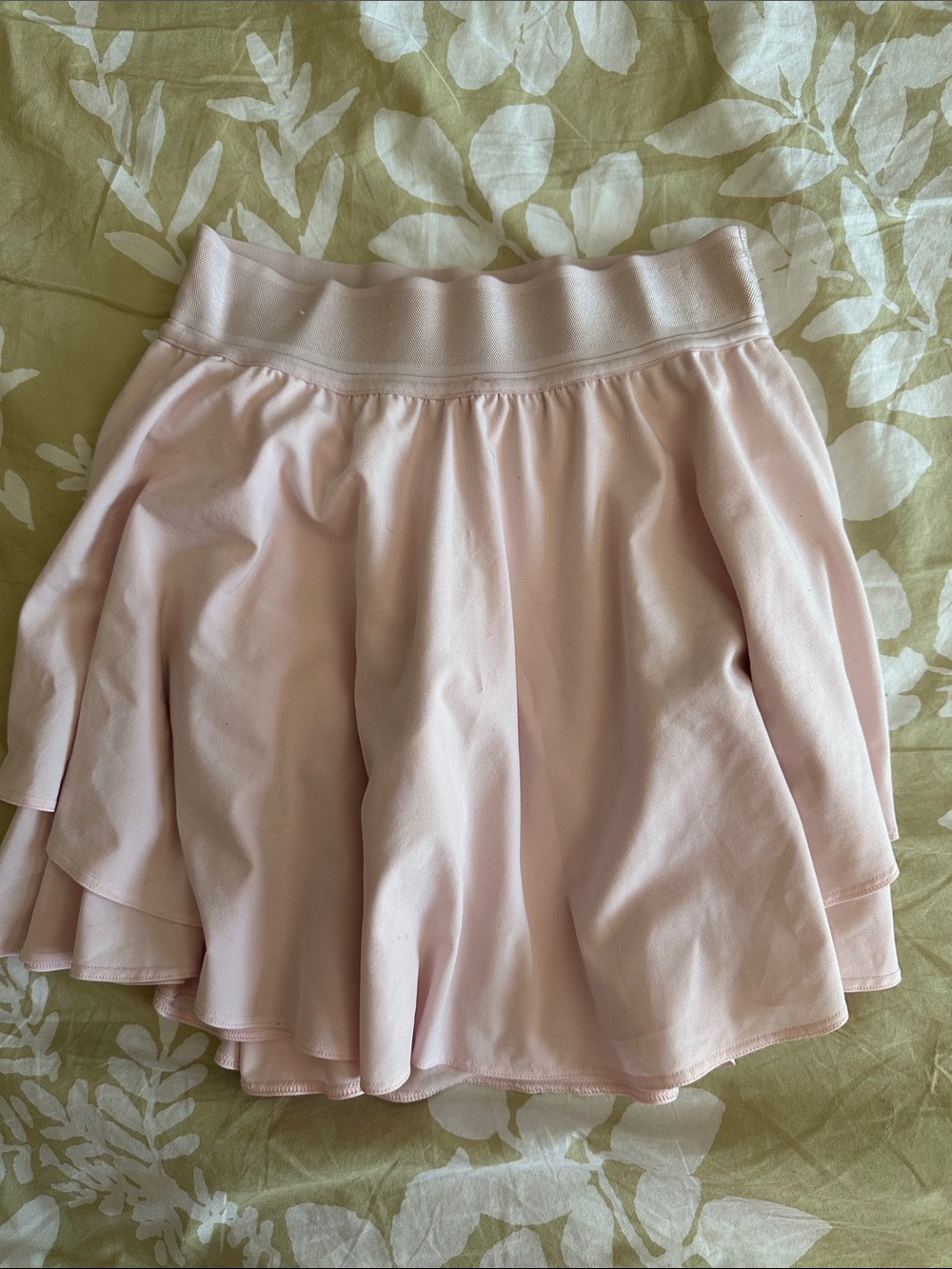 Women's Pale Pink Tiered Skirt -lululemon